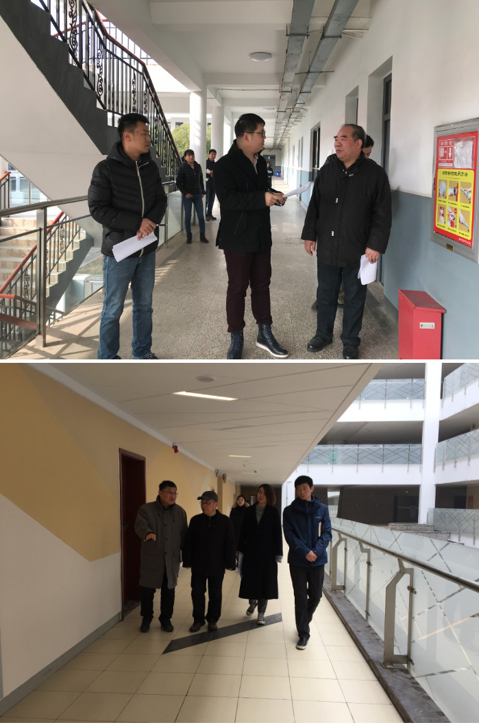我校开展新学期开学第一天教学检查工作